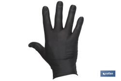 Caja de 100 unidades de guantes de nitrilo | Finos y elásticos | Sin polvo | Cómodos y agradables al tacto