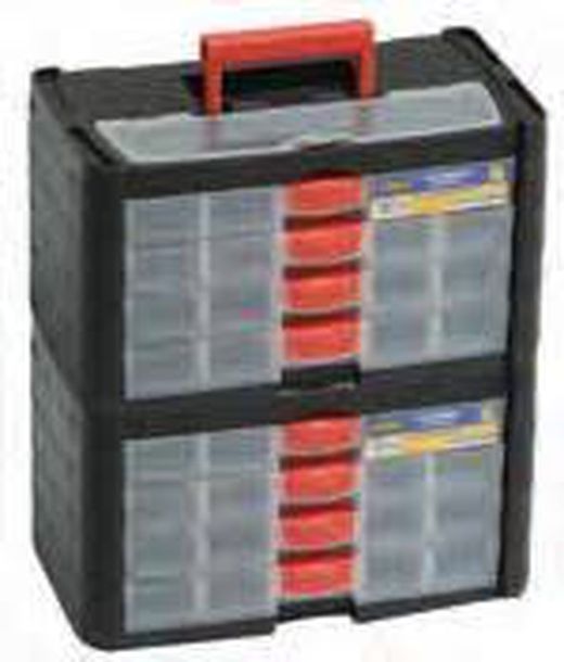 Caja Con Cajones Extraibles Para Consumibles 415x225x240 Milimetros Alyco, Referencia 183360