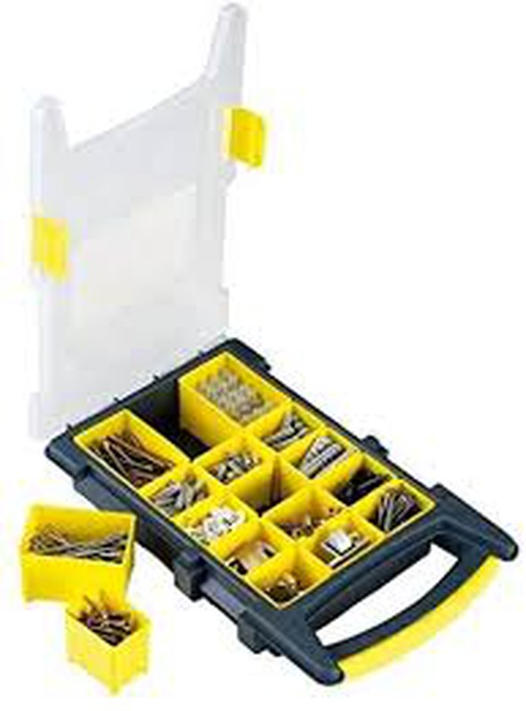 Organizador de herramientas y tornillos 11 con 15 compartimientos