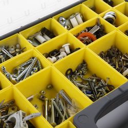 Caja Consumibles Plastico 420x335x62 Milimetros, Referencia 192762