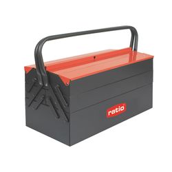 Caja de herramientas metálica RATIO 6978 63 piezas Dimensiones: 51 x 25 x 39 cm. Ref. 6978H63