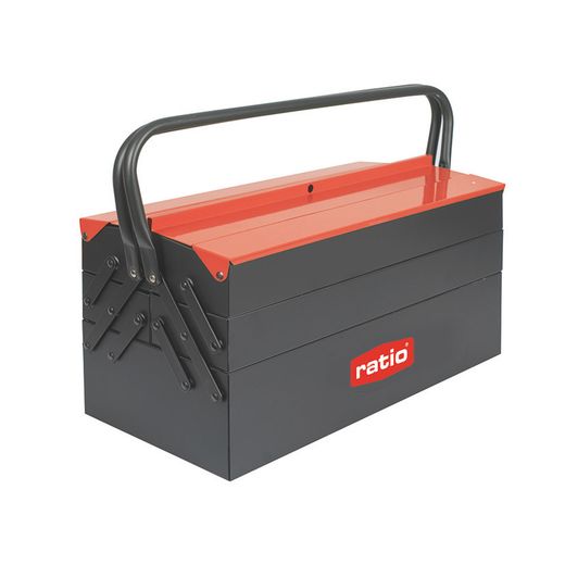 Caja de herramientas metálica RATIO 6978 63 piezas Dimensiones: 51 x 25 x 39 cm. Ref. 6978H63