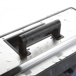 Caja Metálica Reforzada Con Bandeja Interior ALYCOC, de 580x300x255 Milimetros, Referencia 183356