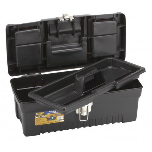 Caja De Plástico Con Bandeja Interior ALYCO, de Medidas 508x250x240 Milimetros, Referencia 192822