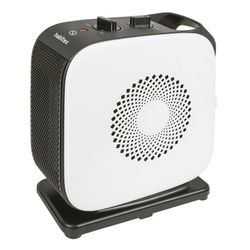 Calefactor cerámico HABITEX HQ364 1500W Oscilante y sistema antivuelco. Ref. 9310R364