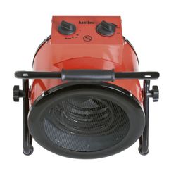 Calefactor industrial HABITEX E178 3000W Con cabezal orientable. Ref. 9310R178