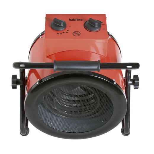 Calefactor industrial HABITEX E178 3000W Con cabezal orientable. Ref. 9310R178