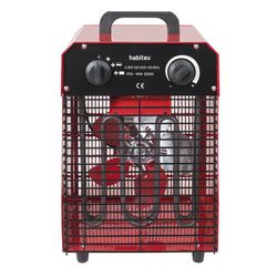 Calefactor industrial HABITEX E179 3300W Cuerpo metálico. Ref. 9310R179