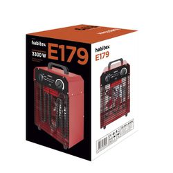 Calefactor industrial HABITEX E179 3300W Cuerpo metálico. Ref. 9310R179