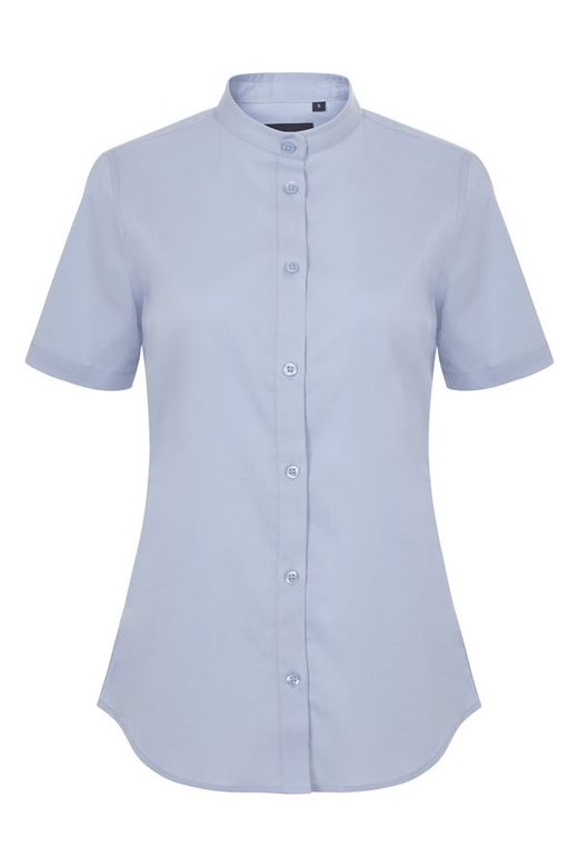 Camisa Cuello Tirilla Stretch Manga Corta Mujer Referencia 405014S