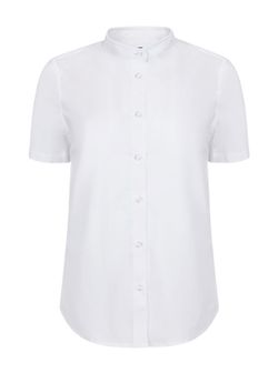 Camisa Cuello Tirilla Stretch Manga Corta Mujer Referencia 405014S