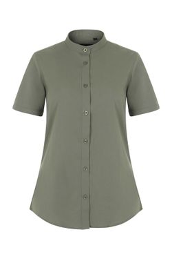 Camisa Cuello Tirilla Stretch Manga Corta Mujer Referencia 405014S