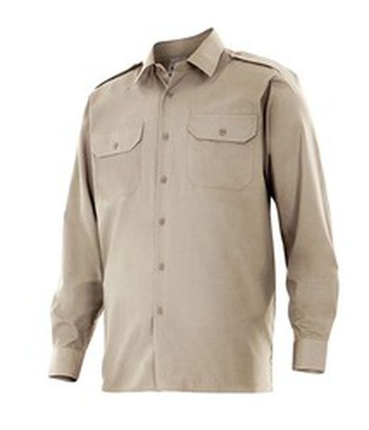 Camisa Manga Larga Con Galoneras Referencia 530