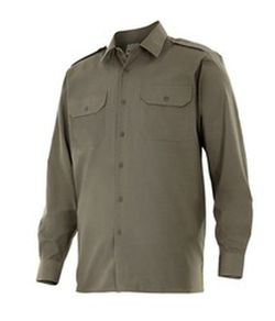 Camisa Manga Larga Con Galoneras Referencia 530