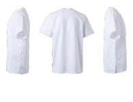 Camisola Pijama Manga Corta Blanco Referencia 587-7.
