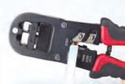 Carraca Engastador Terminales Red/Telef.
