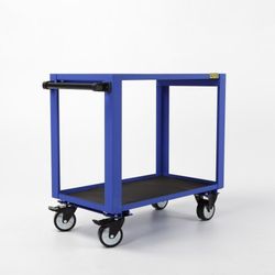 Carro De Taller Metálico Reforzado Con Dos Bandejas ALYCO, Medidas 980x500x870 Milimetros, Referencia 192832