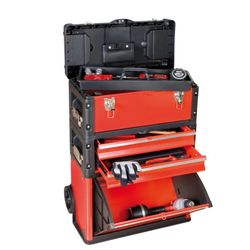 Carro vertical 3 en 1 RATIO Hardbox 6688 Sistema modular: separable en 3 módulos de fácil acceso. Ref. 6688H