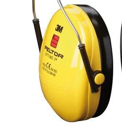 Cascos Anti-Ruido Peltro Con Protección Acústica 3m Peltor Optime I. Referencia 683A13.