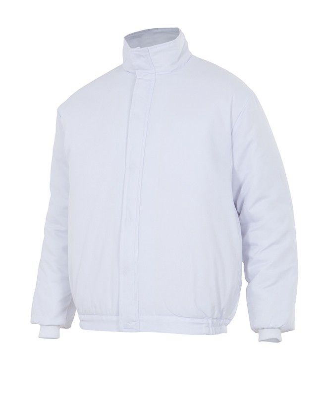 Cazadora para  Ambientes Fríos, en color  Blanco Referencia 256002-7.