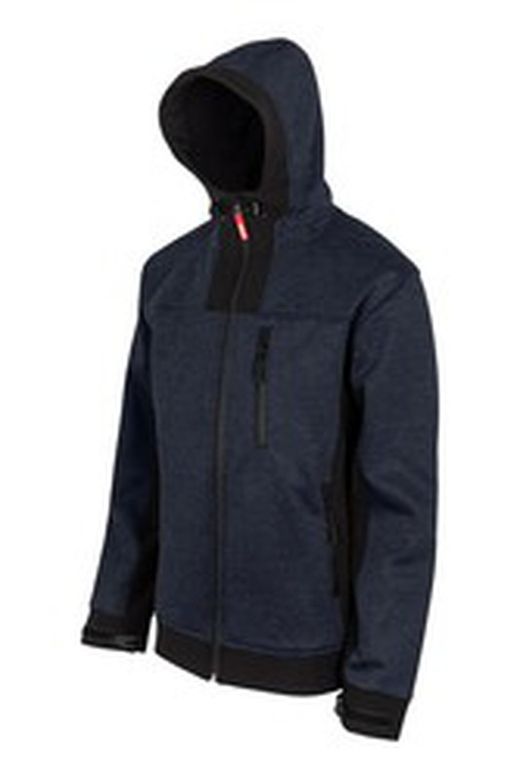 Cazadora Soft Shell Bicolor Con Capucha. Referencia 206007