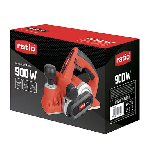 Cepillo eléctrico RATIO R-C900 Potente motor de 900 W. Ref. 7994X486