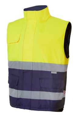 Chaleco Acolchado Bicolor Alta Visibilidad  Ref.305902