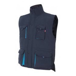 Chaleco Acolchado Bicolor Multibolsillos Referencia 205902