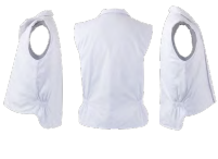Chaleco para Ambientes Fríos  en color Blanco Referencia 255901-7.