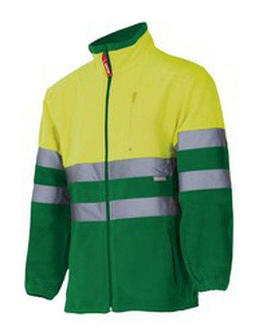 Chaqueta Polar Bicolor Alta Visibilidad Referencia 183