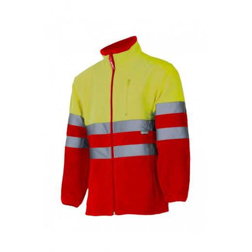 Chaqueta Polar Bicolor Alta Visibilidad Referencia 183