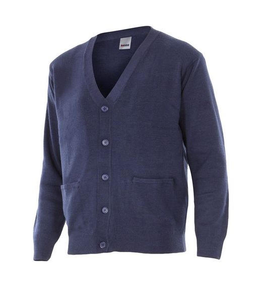 Chaqueta Punto Fino Mujer Azul Marino Ref. 103-1