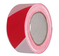 Cinta De Baliza Construcción Blanca Y Roja 571 BRCSG, Referencia 147020001