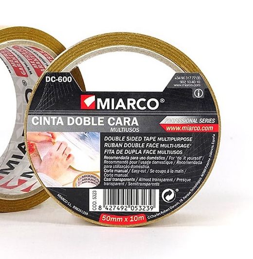 Cinta Doble Cara Dc-600 50mm X 10 Metros