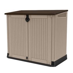 Cobertizo KETER IT OUT MIDI 880 L. TOPO/BEIGE Rápido y fácil montaje. Ref. 174N350