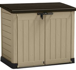Cobertizo KETER SIO MAX TOPO/BEIGE Rápido y fácil montaje. Ref. 174N351