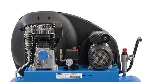 Compresor ABAC 3HP 100 L Fácil desplazamiento. Ref. 1050X249