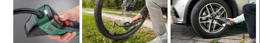 Compresor de aire BOSCH Easypump 3,6V Batería integrada. Referencia 5585X672