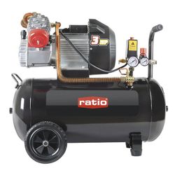 Compresor de pistón RATIO PRO-50/3HP Doble cabezal en V., Referencia 696X5