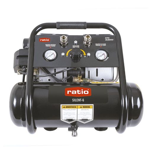 Compresor portatil silencioso RATIO Silent-6 Ultrasilencioso, Referencia 696X8