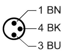 Conector Recto De 5 Metros De Cable, Prolongacion Para Sensores Magnéticos, Referencia PX