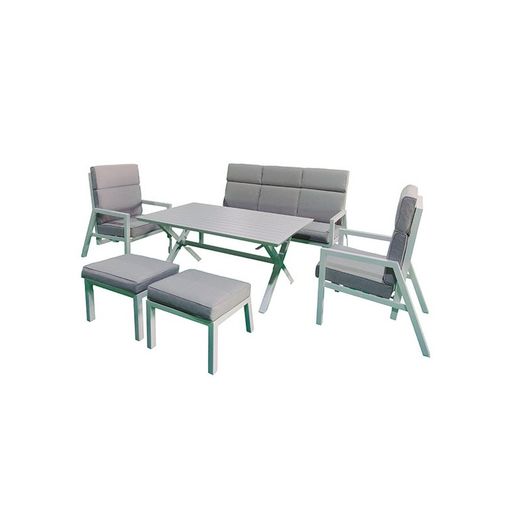 Conjunto Jardín Filipinas Material aluminio. Ref. 8704N356