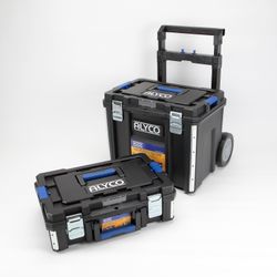 Conjunto Modular StackPro de 2 Cajas de Herramientas Pequeña (S) y Grande (L) - Alyco Ref. 129625