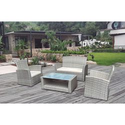 Conjunto para jardín Ibiza Elegancia y confort. Ref. 8704N3100