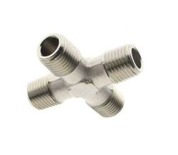 Racor En Cruz Roscas Macho de 1/8 a 1/2, Referencia 6030
