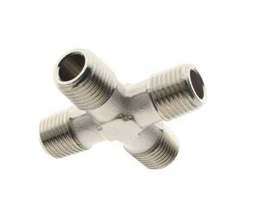 Racor En Cruz Roscas Macho de 1/8 a 1/2, Referencia 6030
