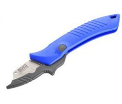 Cuchillo Pelacables De Electricista Con Plástico Protector De 200 Milimetros Alyco, Referencia 108230