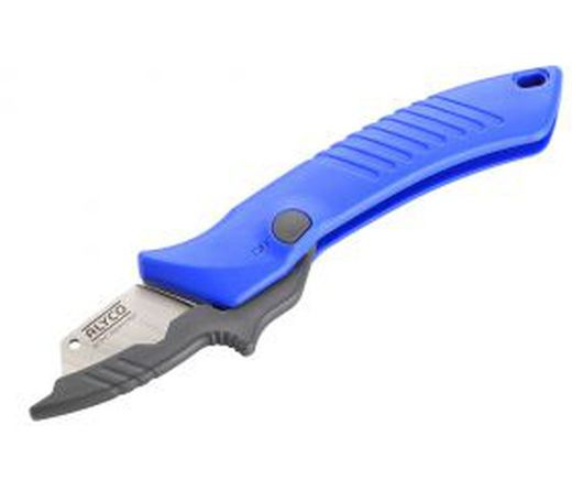 Cuchillo Pelacables De Electricista Con Plástico Protector De 200 Milimetros Alyco, Referencia 108230