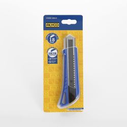 Cutter Cuchilla Sk2H Fragmentable 18 Milímetros Botón Deslizable ALYCO. Referencia 186618