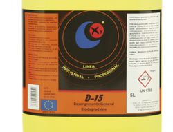 Desengrasante General Biodegradable Alcalino, Referencia D-15